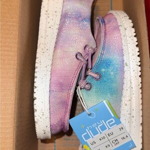 Hey Dude Kids' Multicolor Tie Dye Sneakers